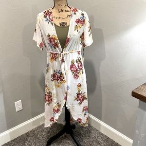 Liberty Love 2 Piece Set Dress and Cover-Up Sz S